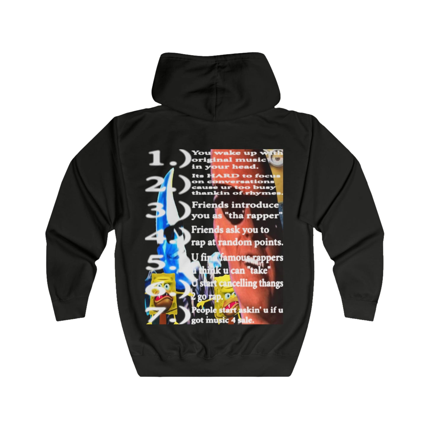 '7 Signs You're Getting Better at Rapping' Zip-Up