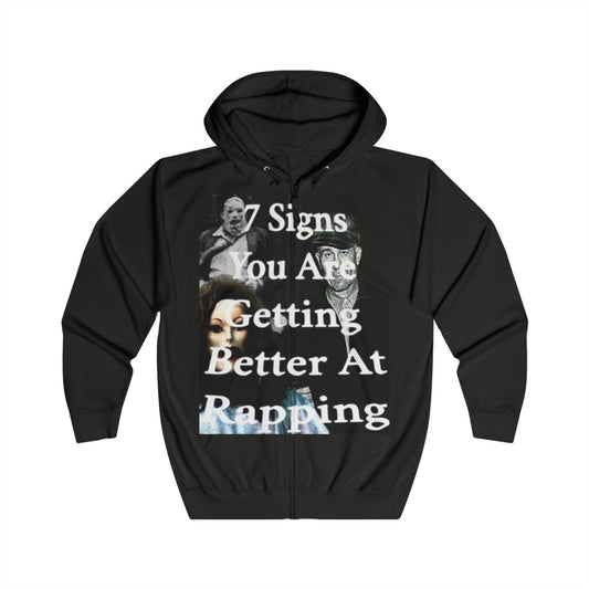 '7 Signs You're Getting Better at Rapping' Zip-Up